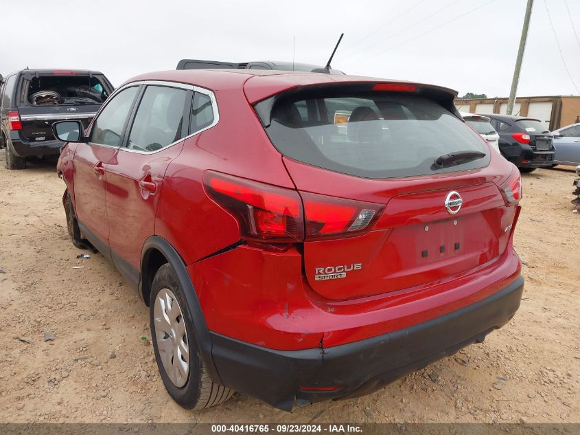 VIN JN1BJ1CR6JW262547 2018 Nissan Rogue, Sport S no.3