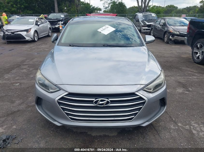 2017 Hyundai Elantra Se VIN: 5NPD74LF9HH143709 Lot: 40416781