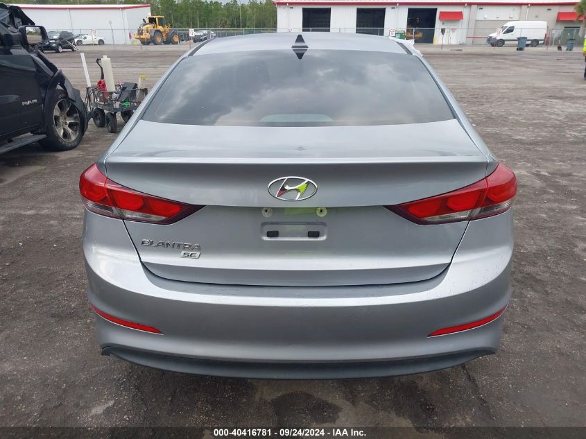 2017 Hyundai Elantra Se VIN: 5NPD74LF9HH143709 Lot: 40416781