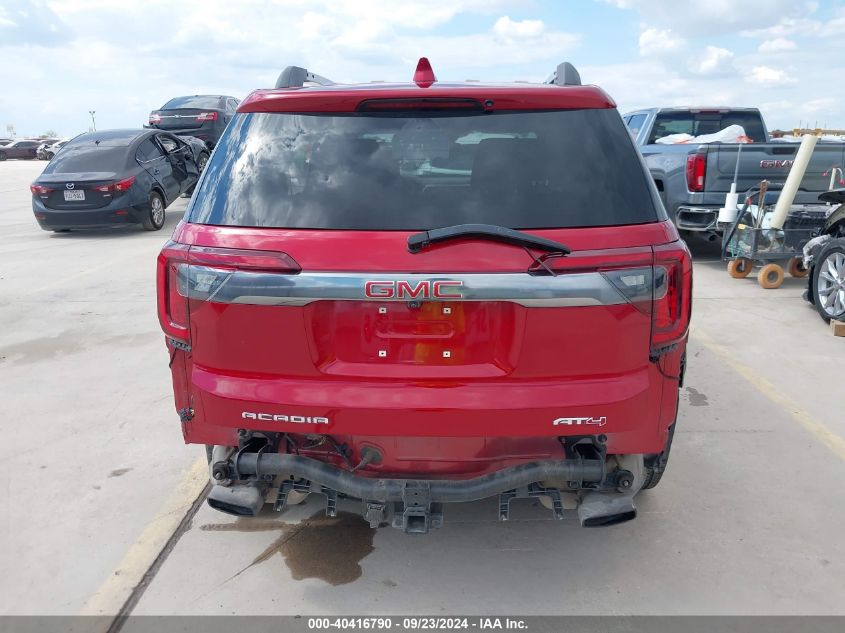 2022 GMC Acadia Awd At4 VIN: 1GKKNLLS0NZ125239 Lot: 40416790