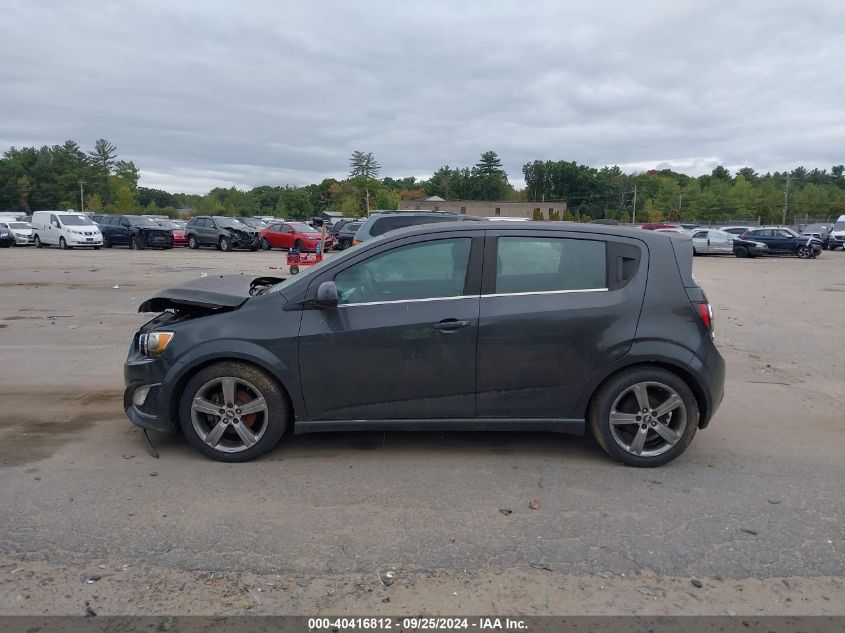 1G1JG6SB9G4104869 2016 Chevrolet Sonic Rs Auto