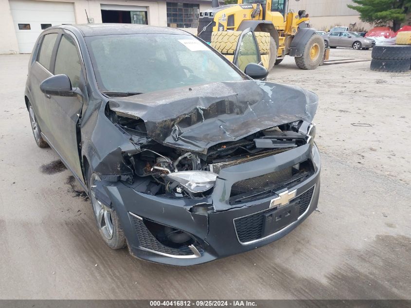 1G1JG6SB9G4104869 2016 Chevrolet Sonic Rs Auto