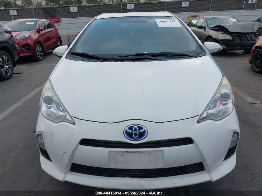 JTDKDTB39C1521450 2012 Toyota Prius C One