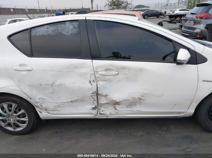 JTDKDTB39C1521450 2012 Toyota Prius C One