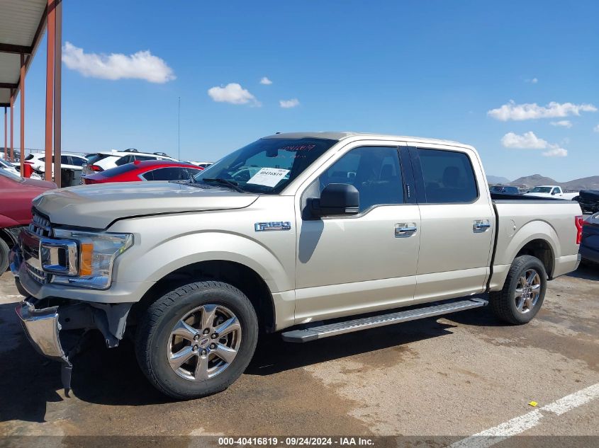 2018 Ford F-150 Xlt VIN: 1FTEW1CPXJKC50452 Lot: 40416819