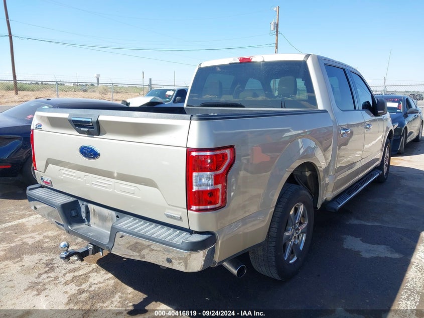 VIN 1FTEW1CPXJKC50452 2018 FORD F-150 XLT