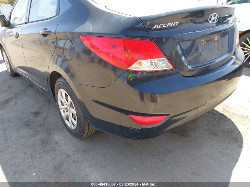 2013 Hyundai Accent Gls VIN: KMHCT4AE2DU441788 Lot: 40416837