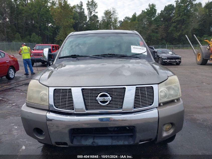 2006 Nissan Titan Le VIN: 1N6BA07A26N501100 Lot: 40416845