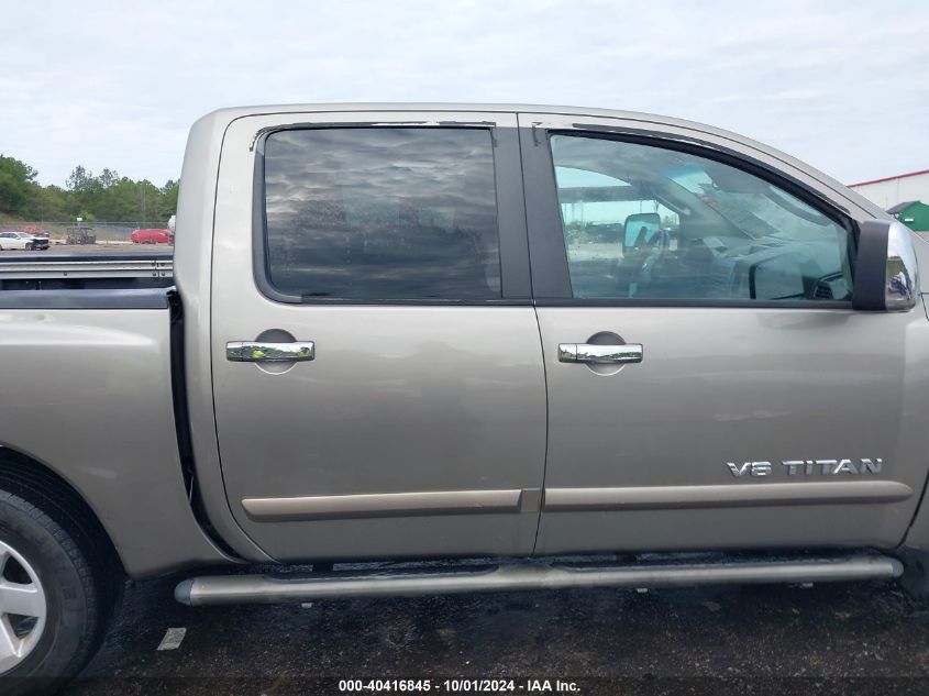 2006 Nissan Titan Le VIN: 1N6BA07A26N501100 Lot: 40416845