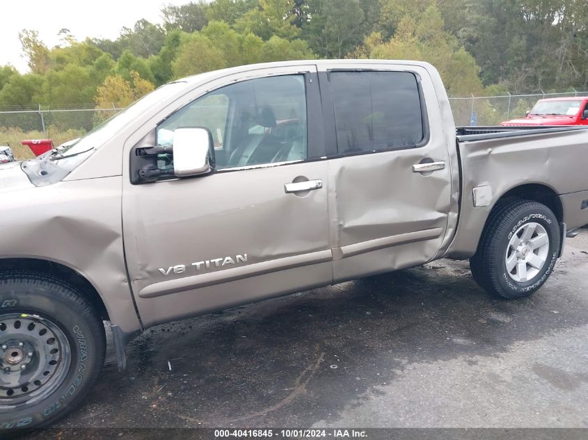 2006 Nissan Titan Le VIN: 1N6BA07A26N501100 Lot: 40416845