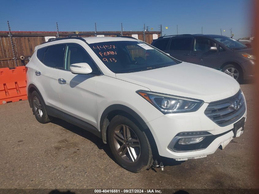 5NMZU3LBXJH096442 2018 HYUNDAI SANTA FE - Image 1