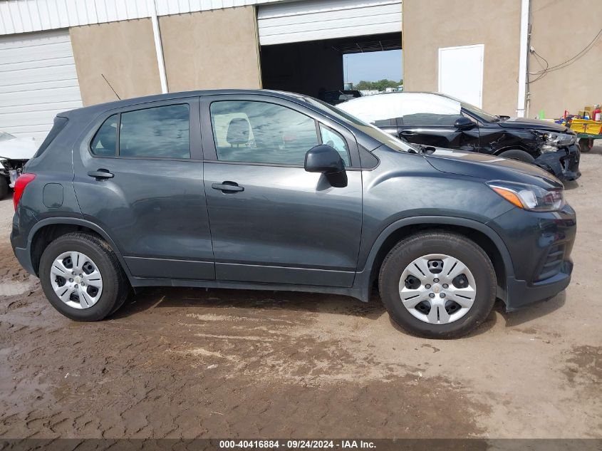 2019 Chevrolet Trax Ls VIN: 3GNCJKSB8KL107668 Lot: 40416884