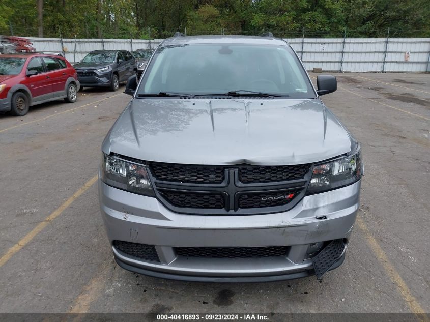 2018 Dodge Journey Se VIN: 3C4PDCAB7JT385002 Lot: 40416893