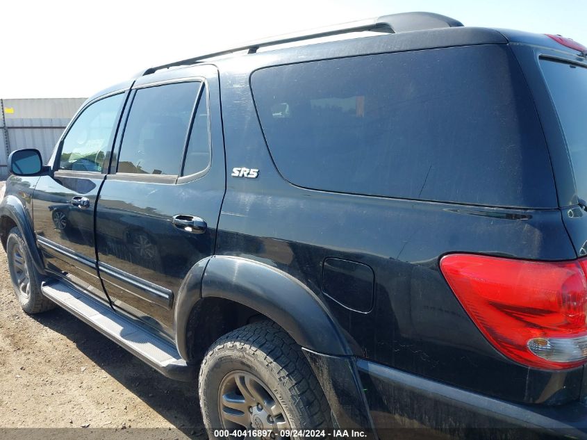 2006 Toyota Sequoia Sr5 V8 VIN: 5TDBT44A46S261339 Lot: 40416897