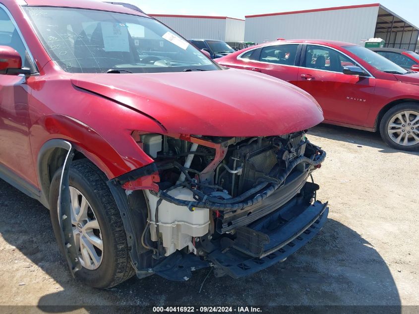 2017 Nissan Rogue S/Sl/Sv VIN: JN8AT2MV1HW269442 Lot: 40416922