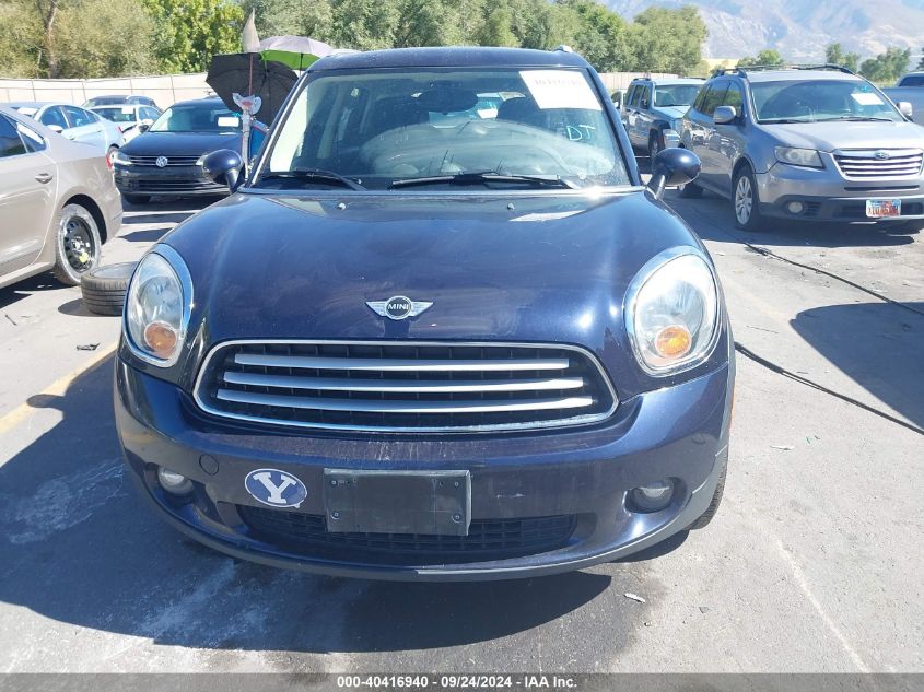 2011 Mini Cooper Countryman Countryman VIN: WMWZB3C51BWM01225 Lot: 40416940