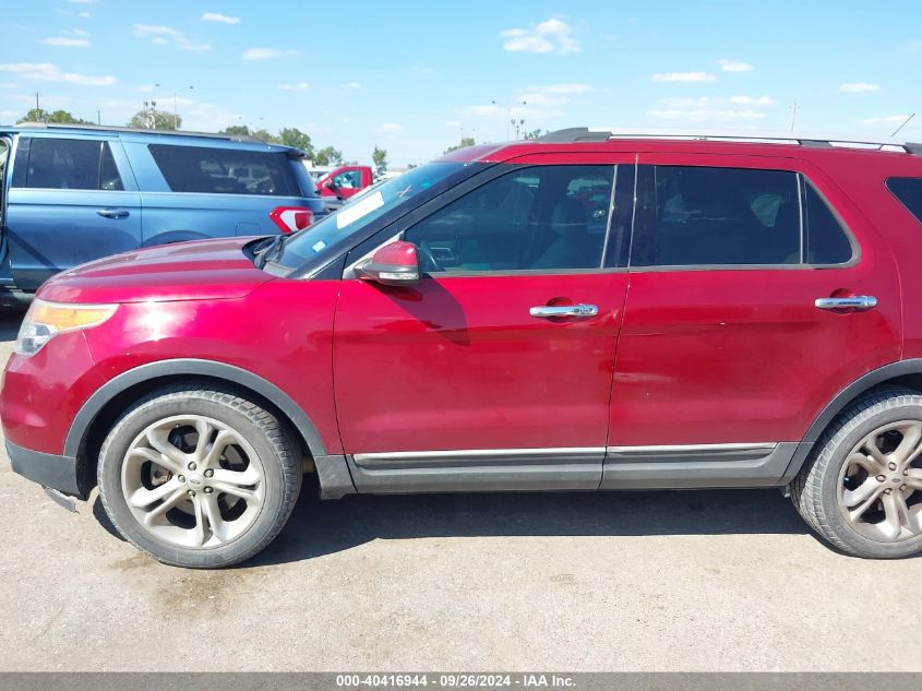 1FM5K7F89DGC92259 2013 Ford Explorer Limited