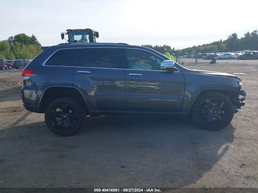 2014 Jeep Grand Cherokee Overland VIN: 1C4RJFCG0EC168971 Lot: 40416951