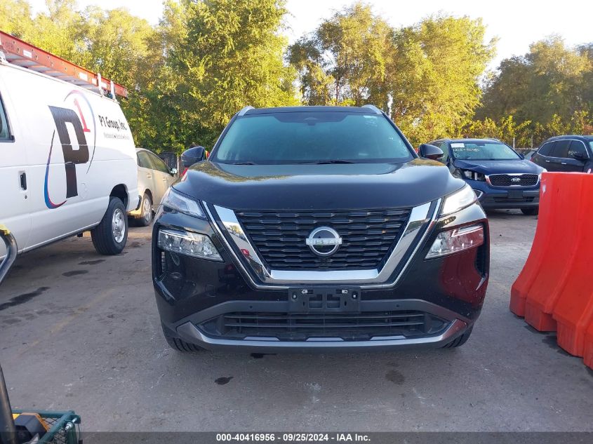 2023 Nissan Rogue Sl Intelligent Awd VIN: 5N1BT3CB2PC790095 Lot: 40416956