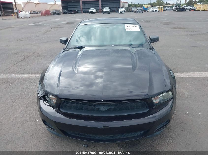 2012 Ford Mustang V6 VIN: 1ZVBP8AM4C5210335 Lot: 40417003