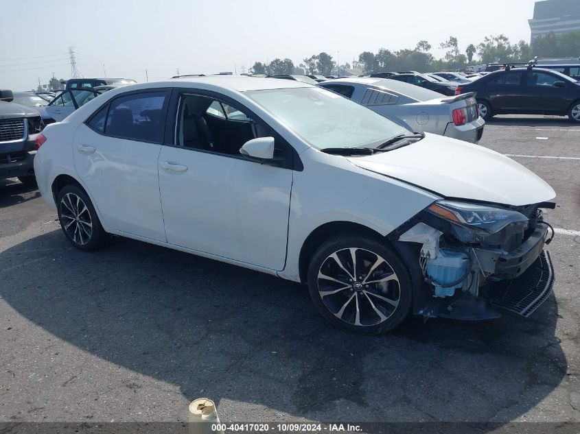 2019 TOYOTA COROLLA SE - 5YFBURHE7KP944453