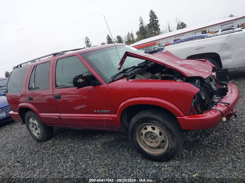 1GNDT13W52K155110 2002 Chevrolet Blazer Ls