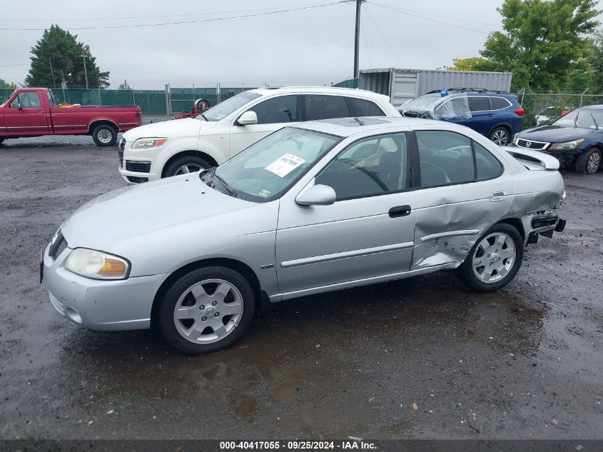 2005 Nissan Sentra 1.8S VIN: 3N1CB51A35L456454 Lot: 40417055