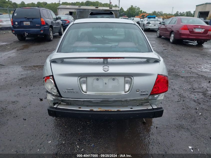 2005 Nissan Sentra 1.8S VIN: 3N1CB51A35L456454 Lot: 40417055