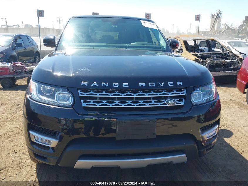 2015 Land Rover Range Rover Sport 5.0L V8 Supercharged VIN: SALWR2TF2FA506081 Lot: 40417070