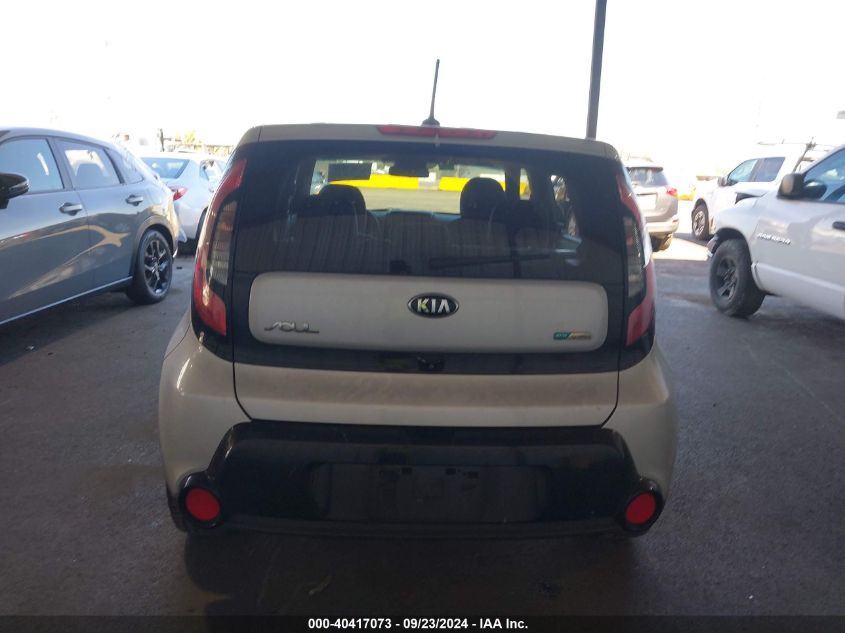 2016 Kia Soul + VIN: KNDJP3A53G7868135 Lot: 40417073