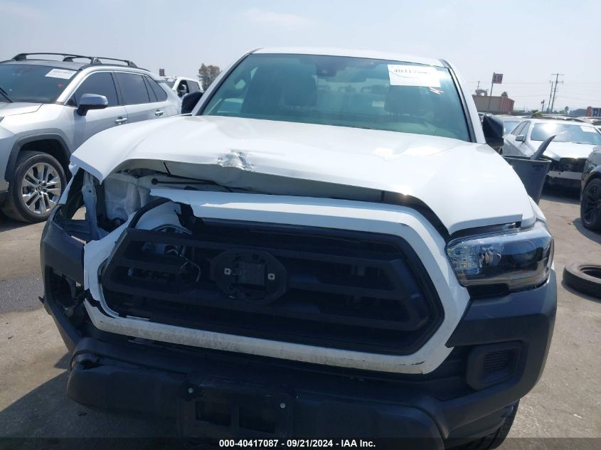 2022 Toyota Tacoma Sr VIN: 3TYRX5GN9NT051295 Lot: 40417087