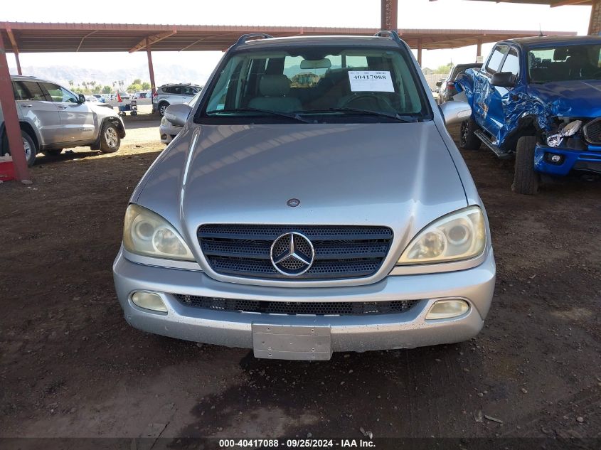 4JGAB54E52A292142 2002 Mercedes-Benz Ml 320