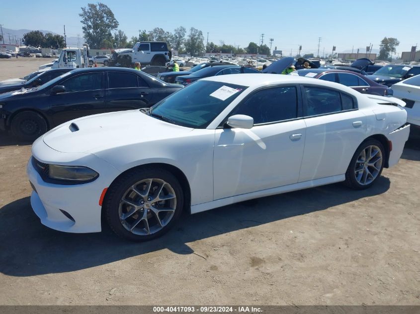 2022 Dodge Charger Gt Rwd VIN: 2C3CDXHG9NH175818 Lot: 40417093