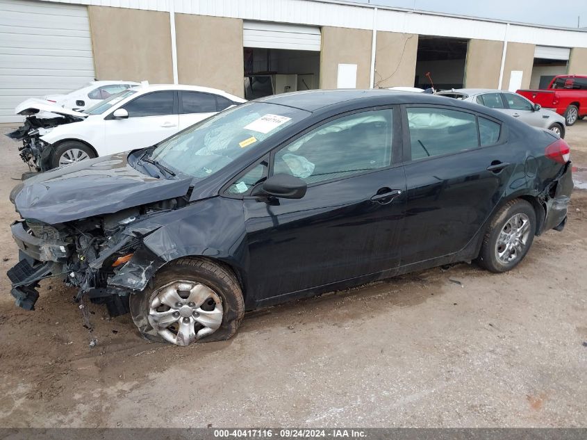 2017 Kia Forte Lx/S VIN: 3KPFL4A76HE088396 Lot: 40417116