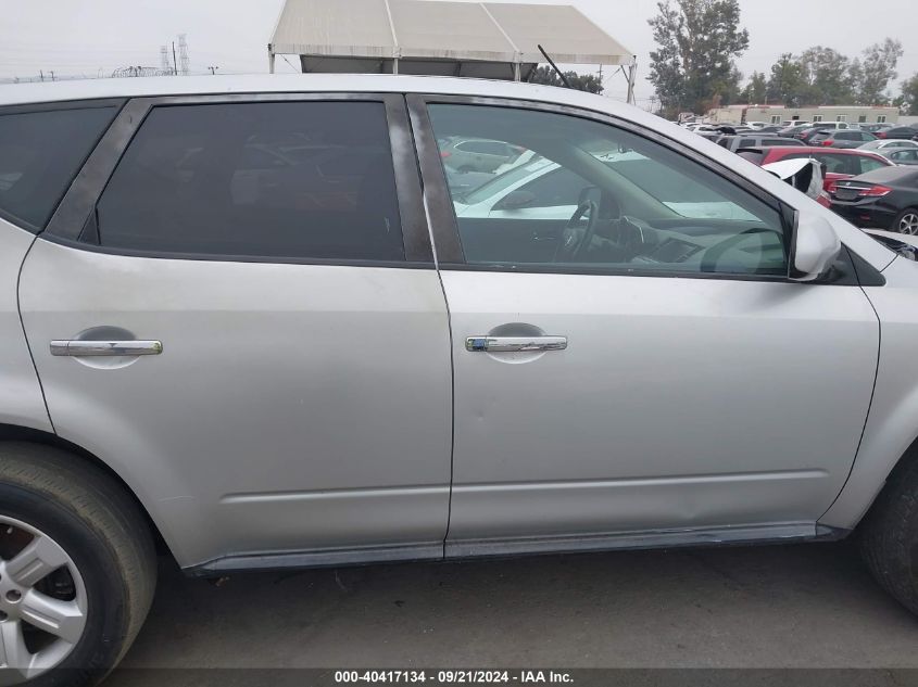 JN8AZ08WX6W503175 2006 Nissan Murano S