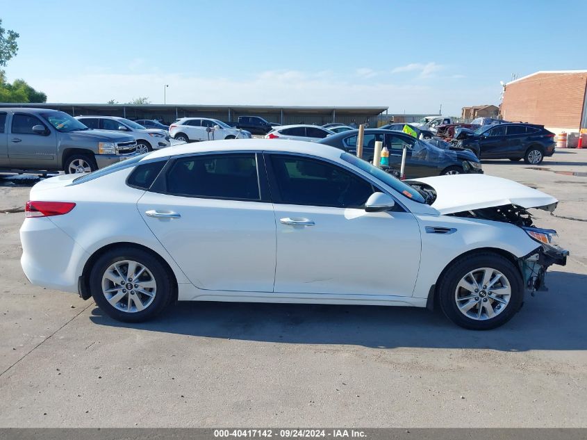 2018 Kia Optima Lx VIN: KNAGT4L36J5213412 Lot: 40417142