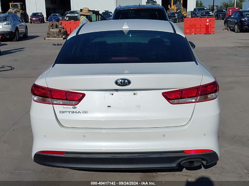 2018 Kia Optima Lx VIN: KNAGT4L36J5213412 Lot: 40417142