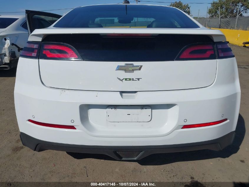 2015 Chevrolet Volt VIN: 1G1RD6E41FU127943 Lot: 40417145