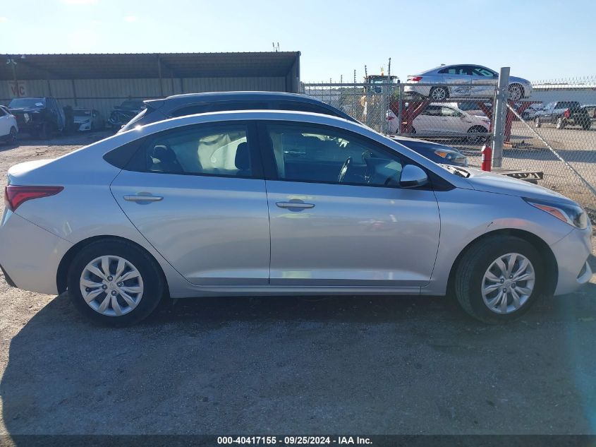 2022 Hyundai Accent Se VIN: 3KPC24A66NE177037 Lot: 40417155