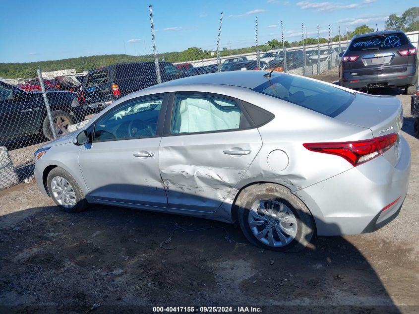 2022 Hyundai Accent Se VIN: 3KPC24A66NE177037 Lot: 40417155