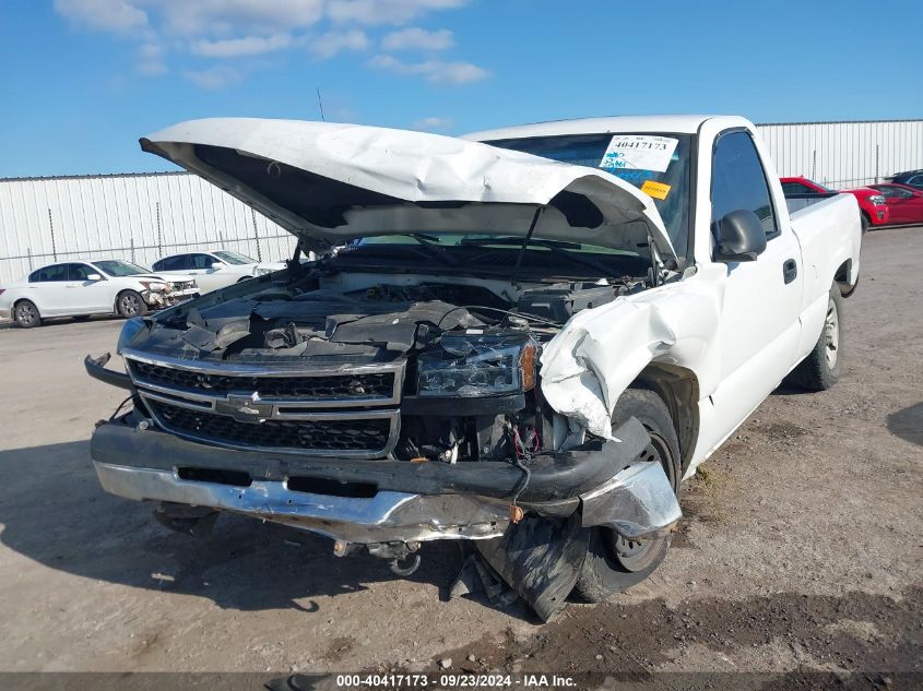 2006 Chevrolet Silverado 1500 Work Truck VIN: 3GCEC14V46G202160 Lot: 40417173