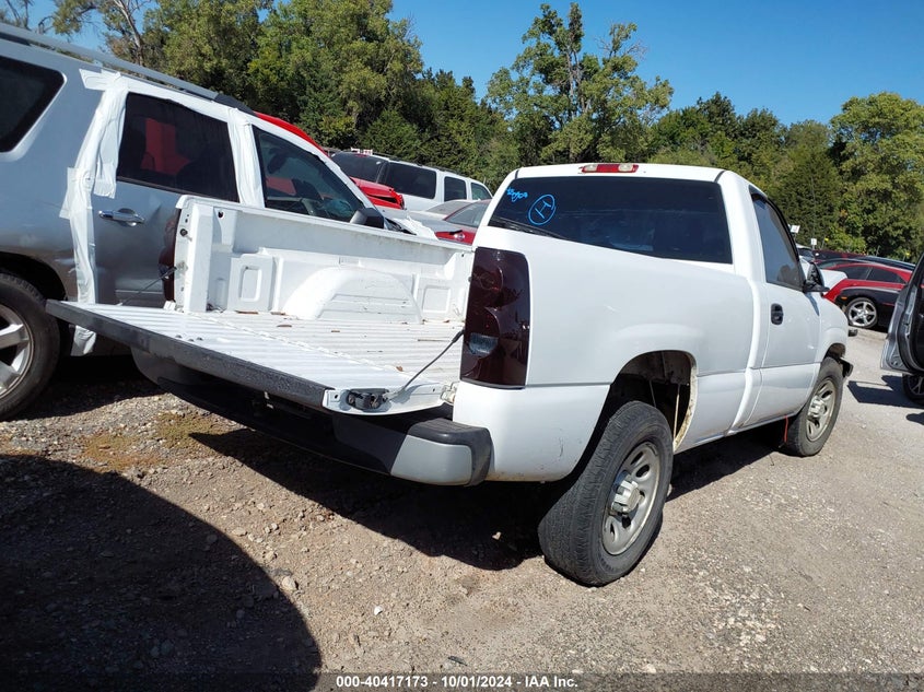 2006 Chevrolet Silverado 1500 Work Truck VIN: 3GCEC14V46G202160 Lot: 40417173