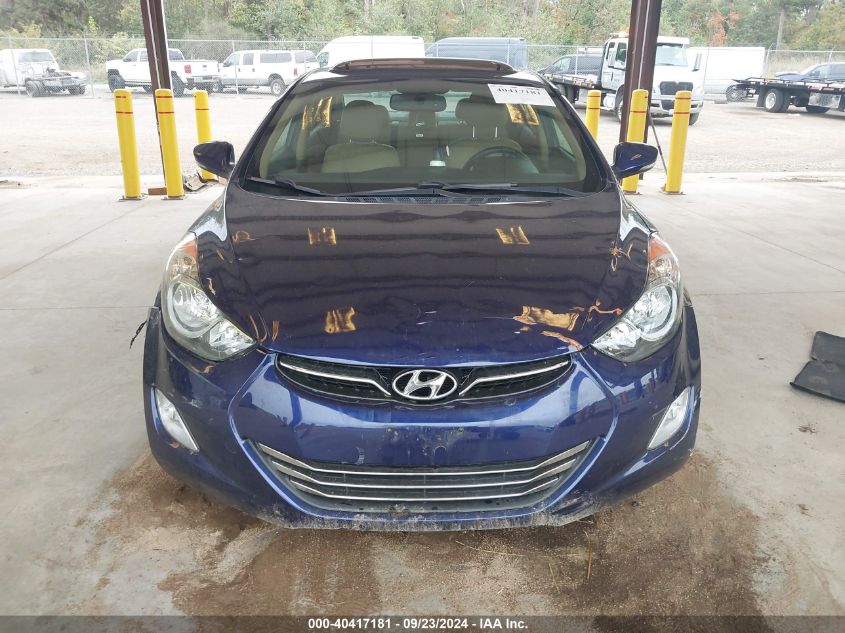 2013 Hyundai Elantra Limited VIN: 5NPDH4AEXDH177448 Lot: 40417181