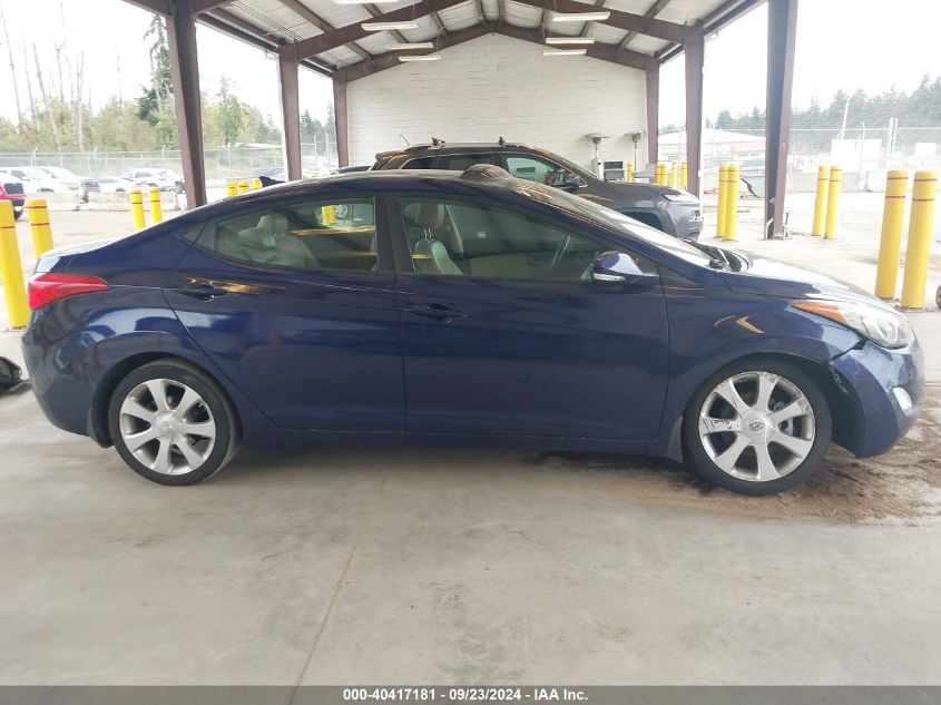 2013 Hyundai Elantra Limited VIN: 5NPDH4AEXDH177448 Lot: 40417181