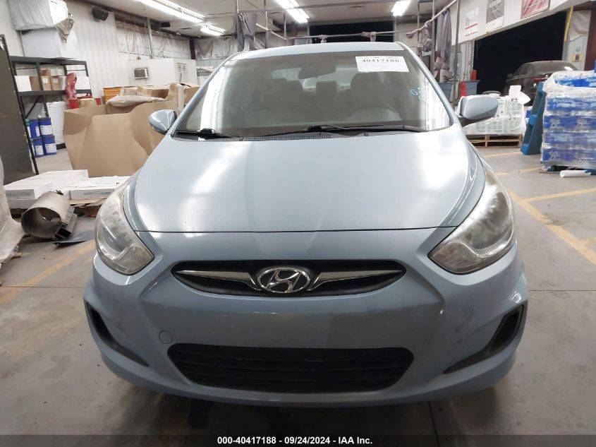 2014 Hyundai Accent Gls/Gs VIN: KMHCT4AE3EU714819 Lot: 40417188