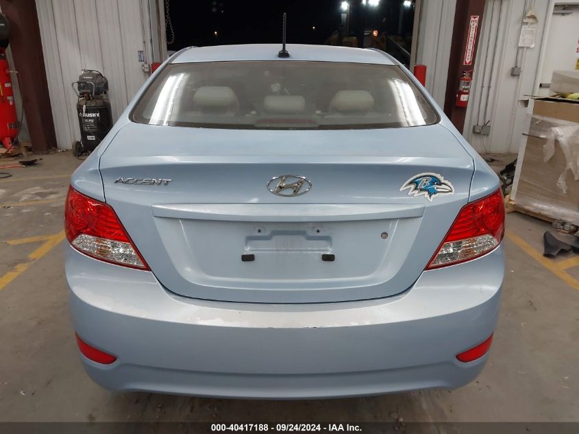 2014 Hyundai Accent Gls/Gs VIN: KMHCT4AE3EU714819 Lot: 40417188