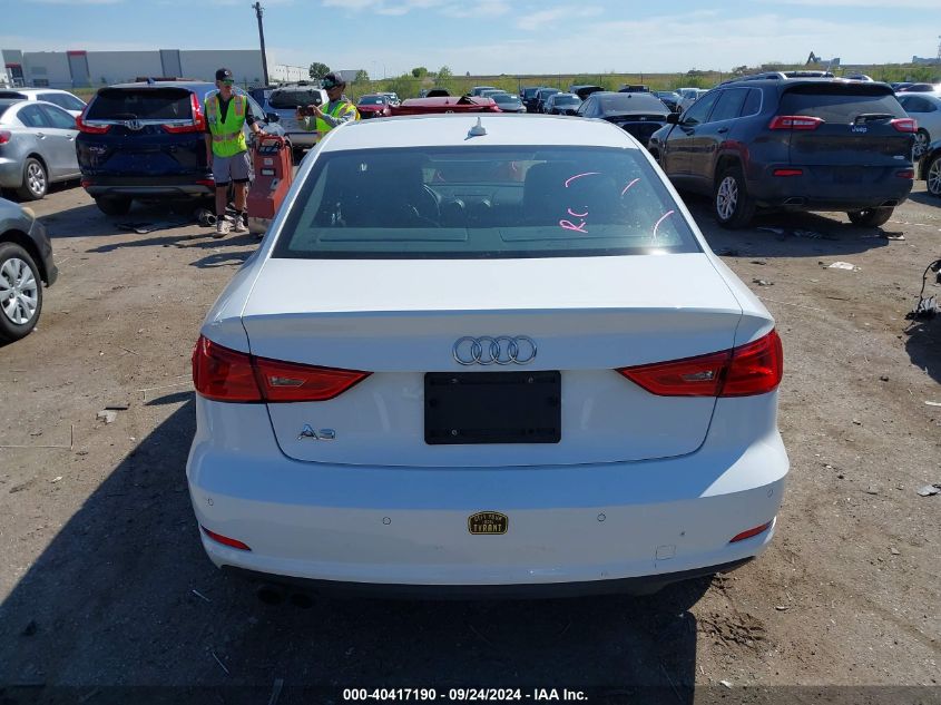 2016 Audi A3 Premium VIN: WAUA7GFF4G1065018 Lot: 40417190