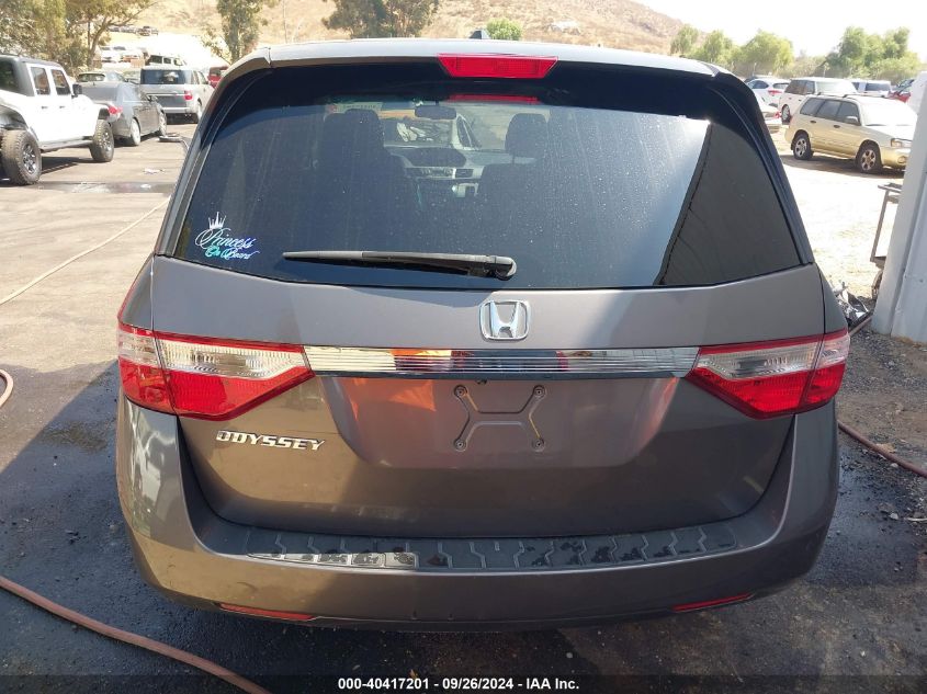 2012 Honda Odyssey Ex-L VIN: 5FNRL5H61CB013639 Lot: 40417201