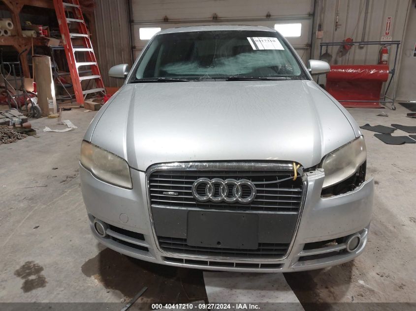 2006 Audi A4 2.0T VIN: WAUDF78E16A274977 Lot: 40417210