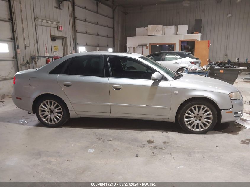 2006 Audi A4 2.0T VIN: WAUDF78E16A274977 Lot: 40417210